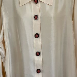 🎉vintage 5 Button covers  Rose color  & silver changes every outfit